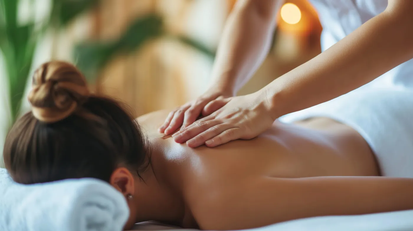 Massagem corporal relaxante