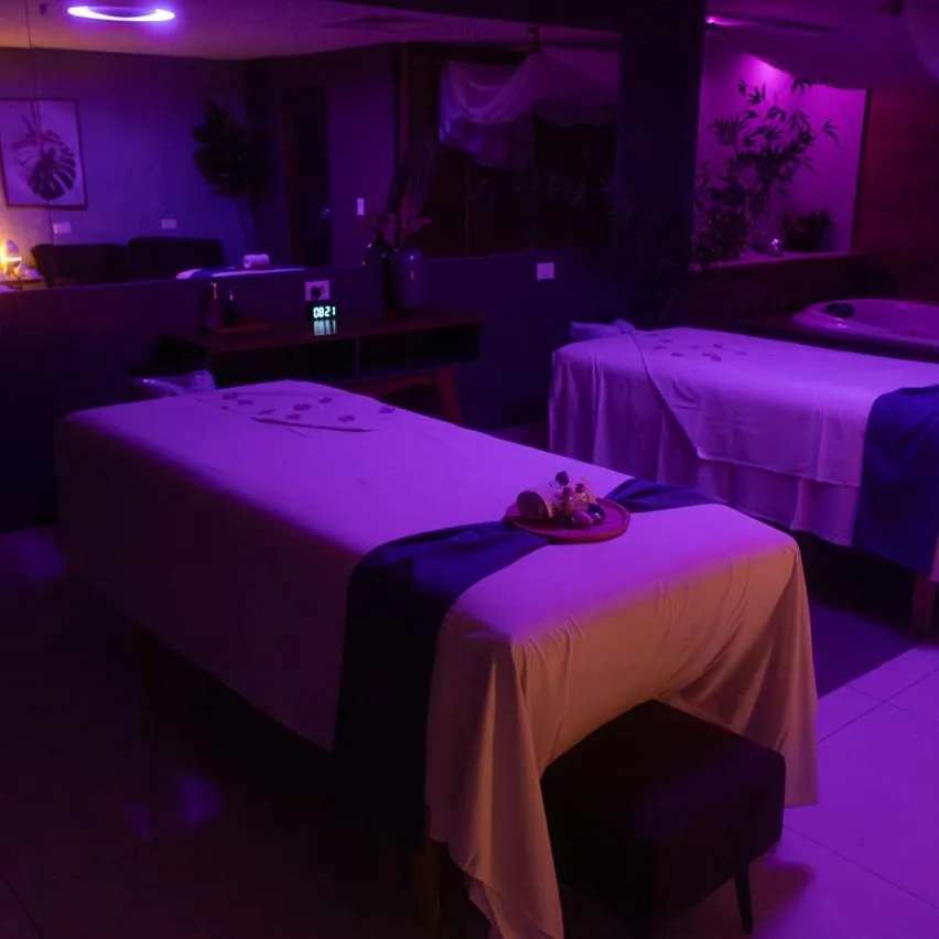 Sala de tratamento do Mandarin Spa Urbano