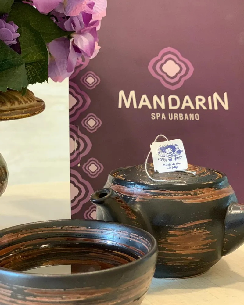 Chá e produtos Mandarin